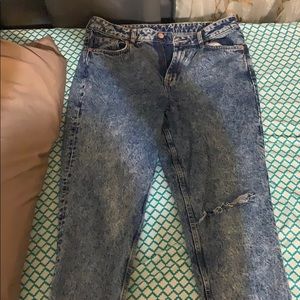 H&M Acid Blue Jeans